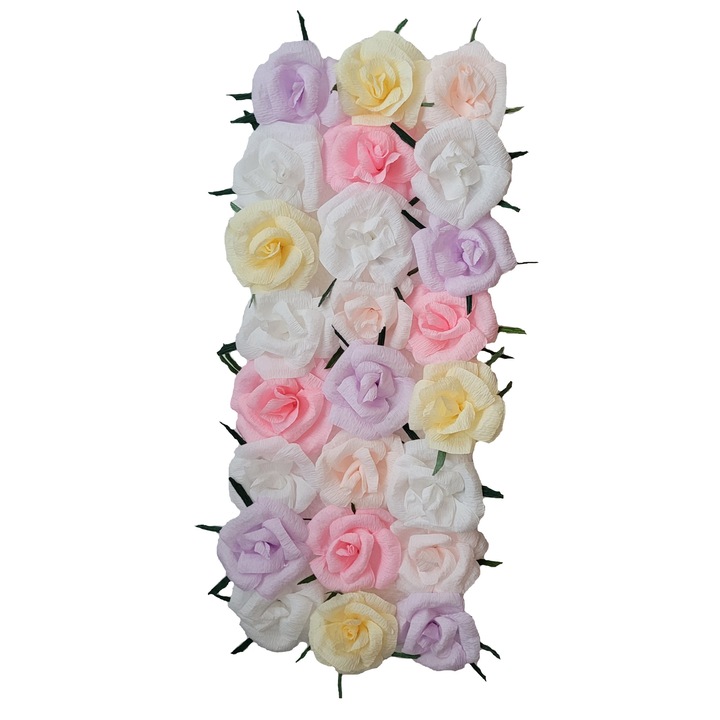 Tablou Handmade Minis Boutique, pastel, 50x25 cm