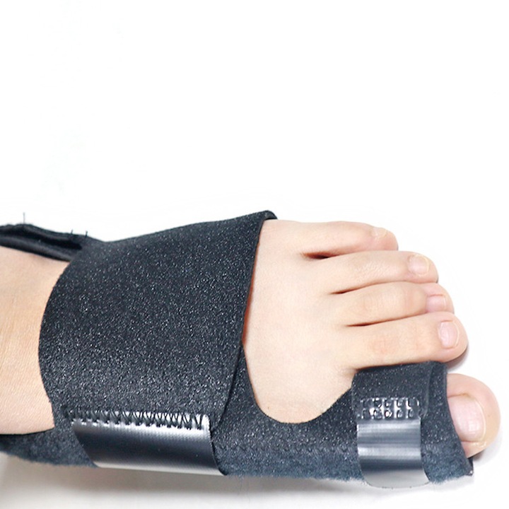 Set 2 orteze corectare monturi, ZYuuan, Textil, Negru