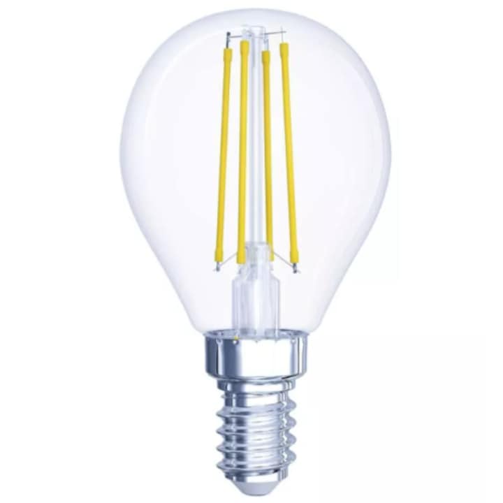 Крушка Emos, Z74238, Прозрачен, LED 6W, 806lm, 4000K