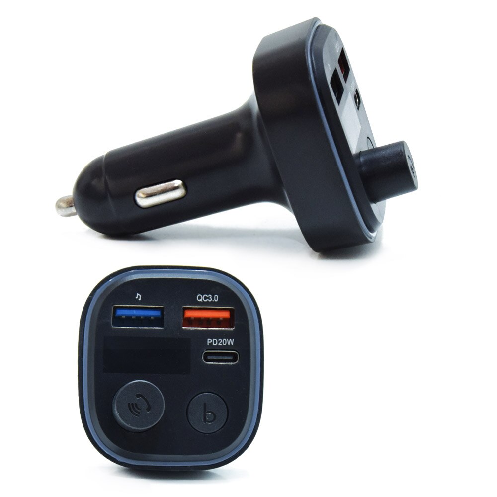 C2 Bluetooth FM transzmitter 2 db USB és Type-C csatlakozóval - eMAG.hu