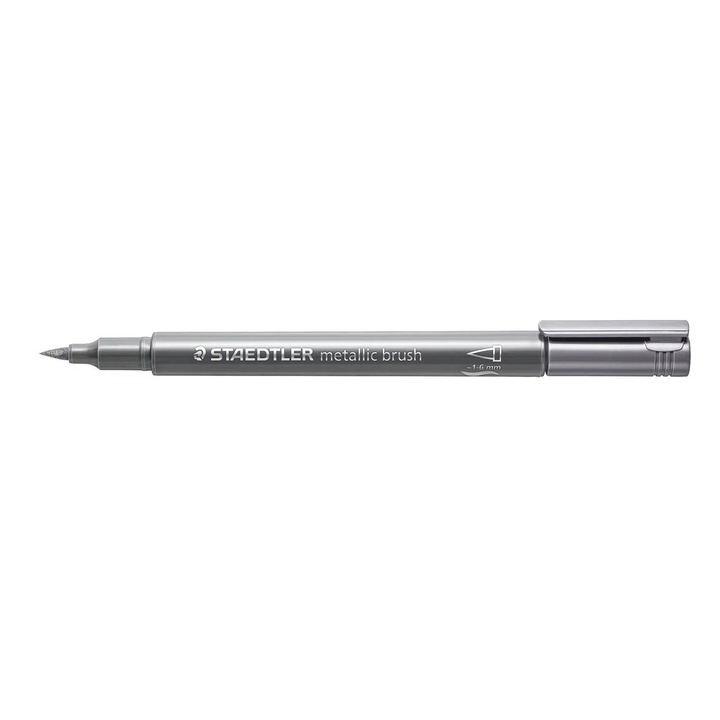 STAEDTLER® 8321 Dekormarker, 1-6 mm, ezüst