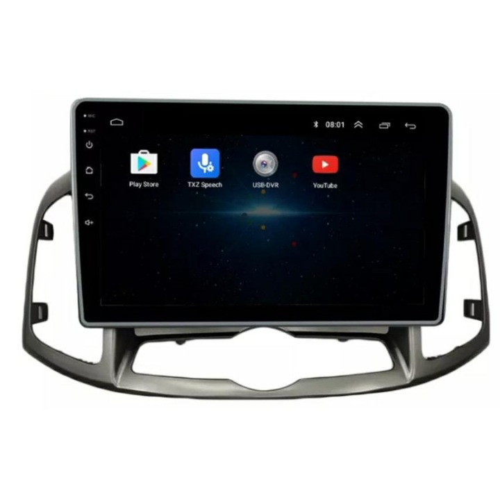 Multimedia cu navigatie, Chevrolet Captiva, 2017 - 2020, Android, 4+1+16, Gri