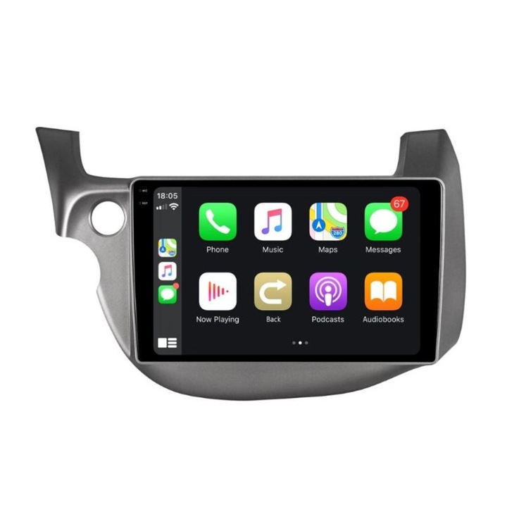 Multimedia cu navigatie, Honda JAZZ, FIT, 2008-2013 - 10.1'', Android, 4+1+16, Gri