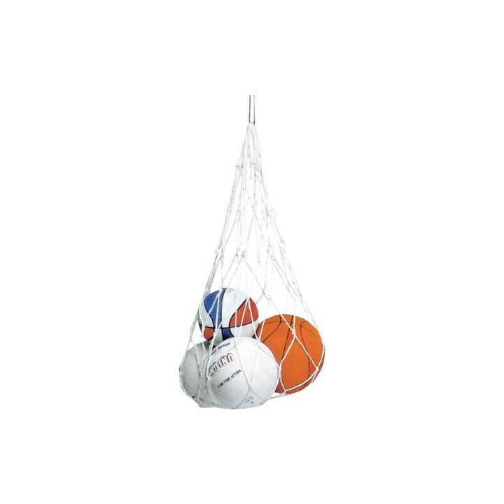 Plasa transfer mingi, Amila, Poliester, Alb