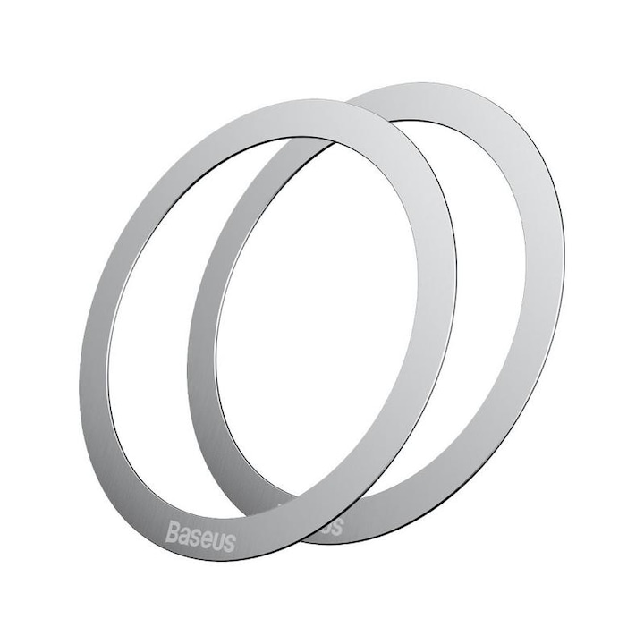 Комплект магнитни пръстени Baseus Halo Series, 2бр., сиви, (PCCH000012)