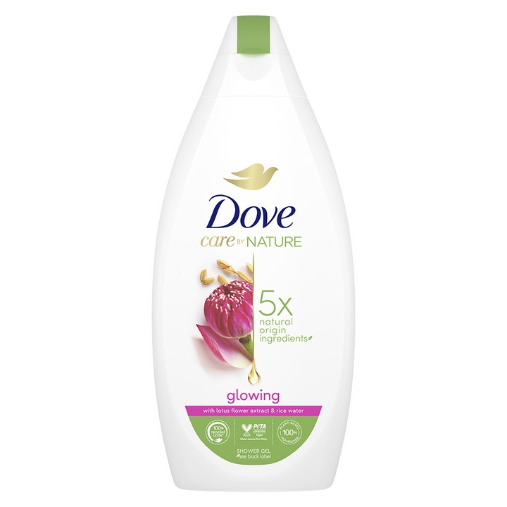 Gel de dus Dove Lotus, 400 ml