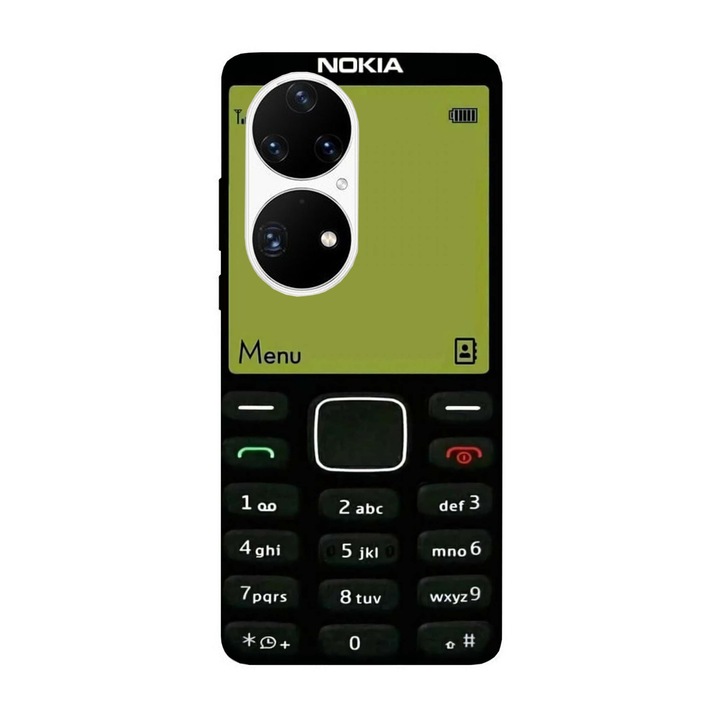 Калъф, съвместим с Huawei Nova 9 модел Feature phone, силикон, TPU, обратно