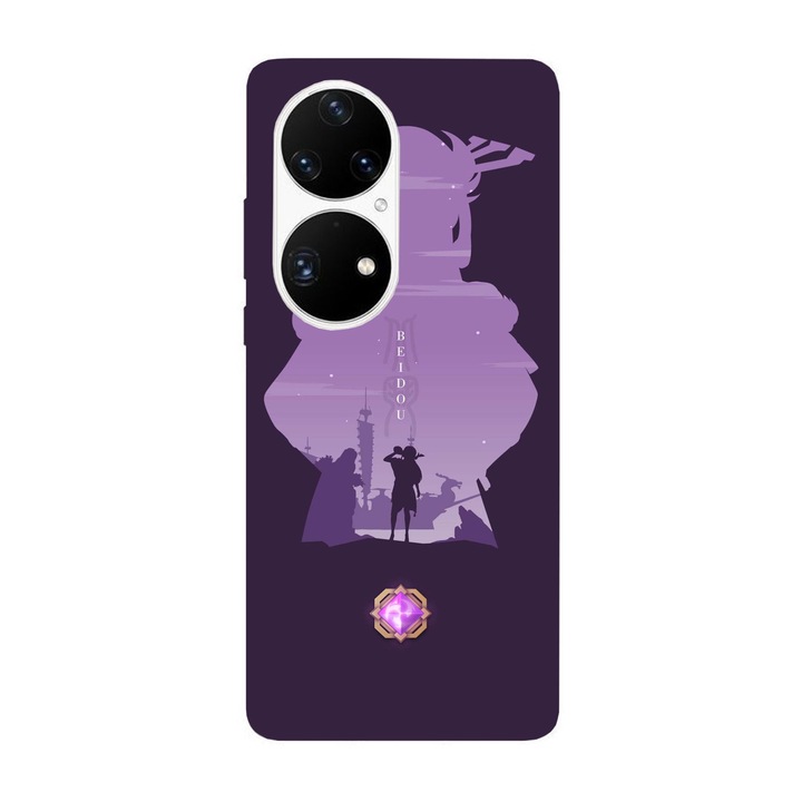 Husa compatibila cu Huawei P40 Pro model Genshin Impact Beidou, Silicon, TPU, Viceversa
