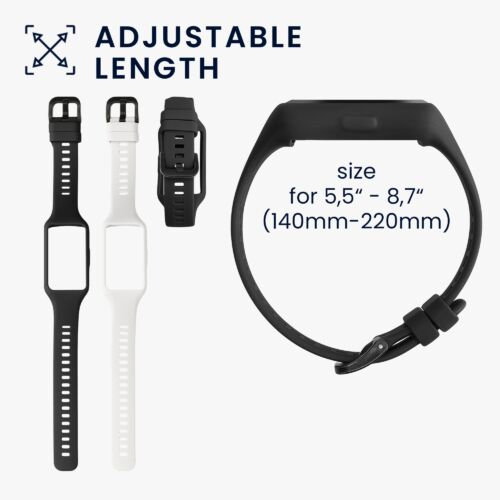 PaceBid Cinturino Compatibile con Huawei Band 6/ Honor Band 6, Regolabile Cinturino in in Acciaio Inossidabile, Magnetico Cinturino Sgancio Rapido di