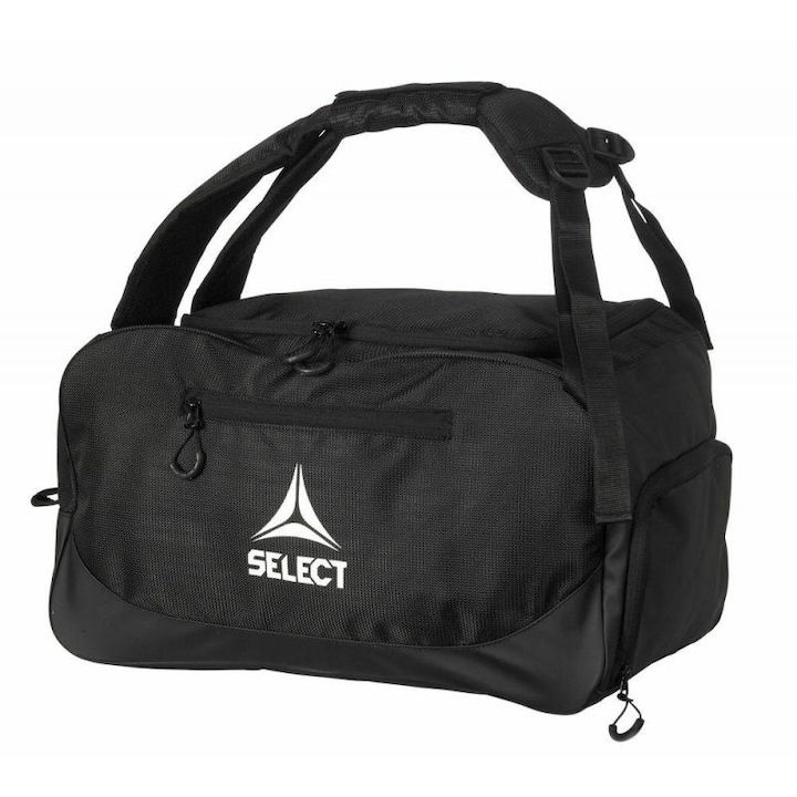 Спортна чанта Select Milano S, 45 x 23 x 25 cm, 26L, черна