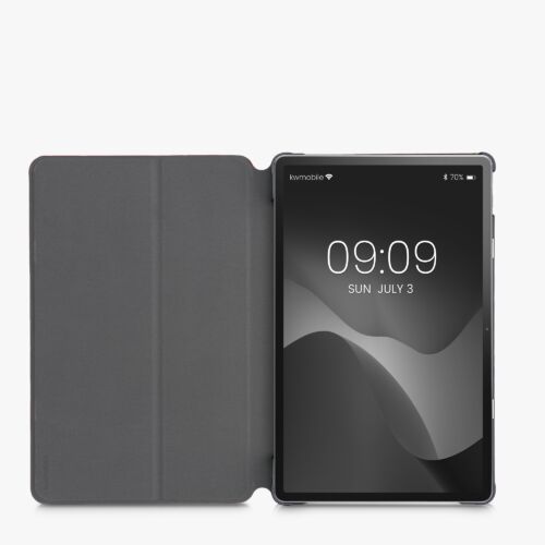 Husa pentru tableta Lenovo Tab P11, Kwmobile, Rosu/Negru, Textil, 55710.20