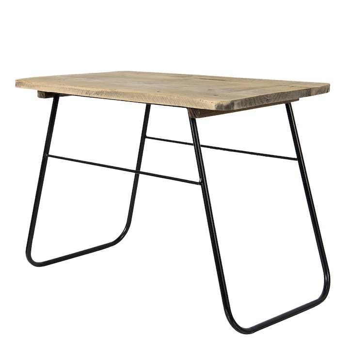 Кафява поставка за саксия 46x26x33 см