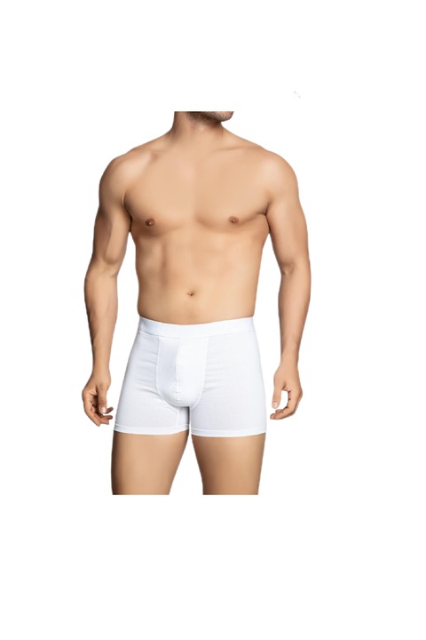 Boxeri, bumbac, s, Alb