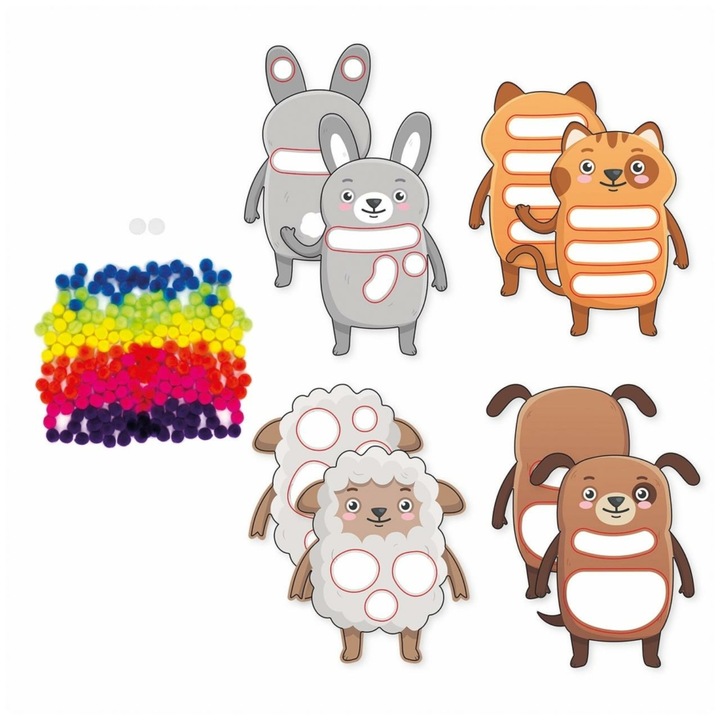 Sycomore, Stick'N Fun, Pompomok, A Farm Állatai