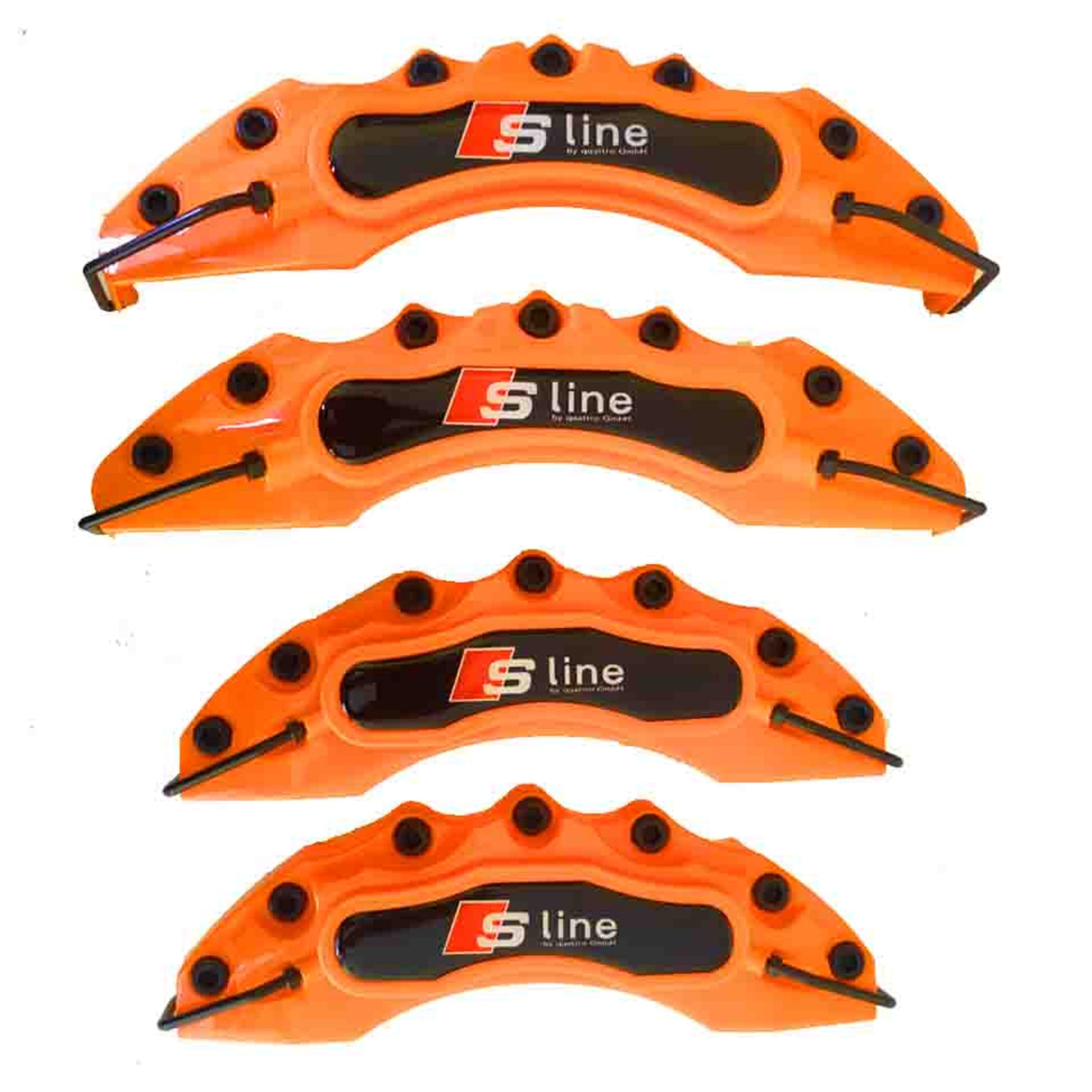 Комплект капаци за спирачни апарати PBauto, С лого на Ауди AUDI S Line ...