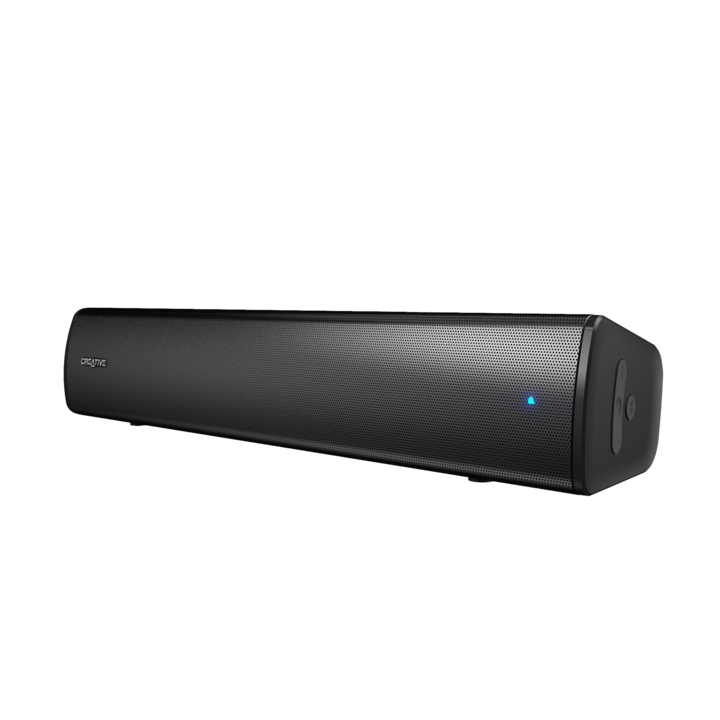 Creative STAGE AIR V2 Soundbar 2.0, Bluetooth 5.3, USB-C, Aux-in, 20W peak power, Baterie 6h