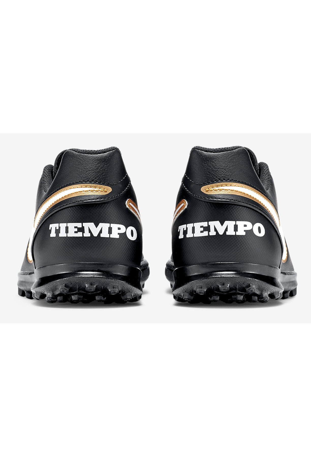 Ghete fotbal Nike TiempoX Rio III TF pentru barbati, Black/White