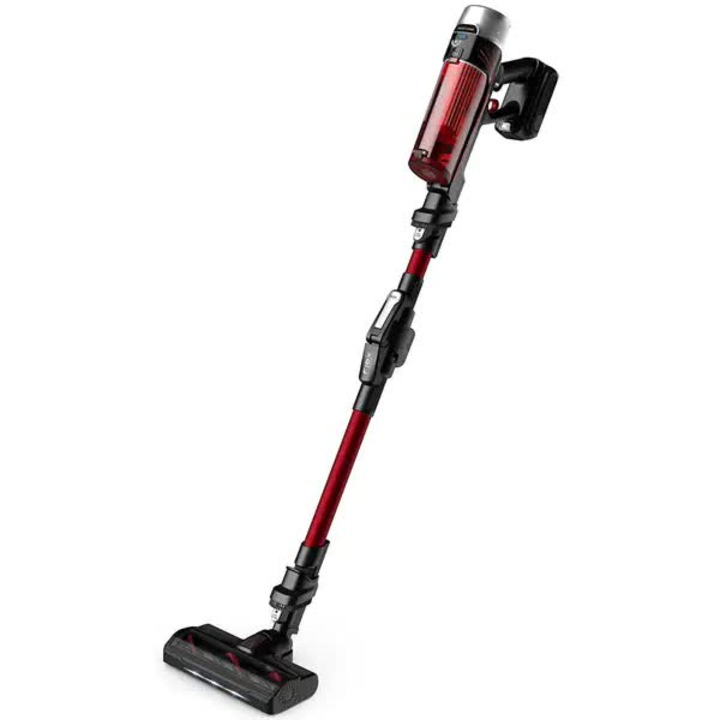 ROWENTA X-Force Flex 9.6 RH2079WO függőleges porszívó, 0,4l, 18V, Maximális autonómia 45 perc, piros