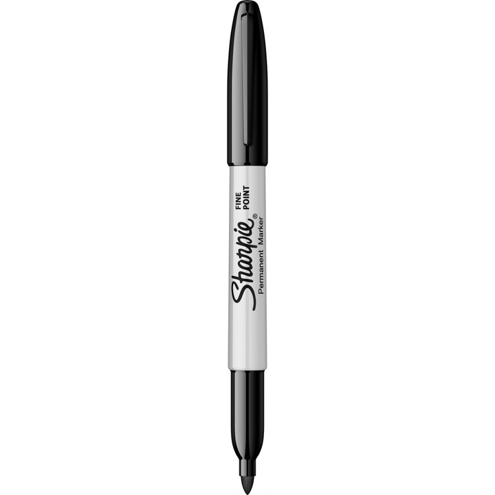 Маркер Sharpie, С фин връх, Черен