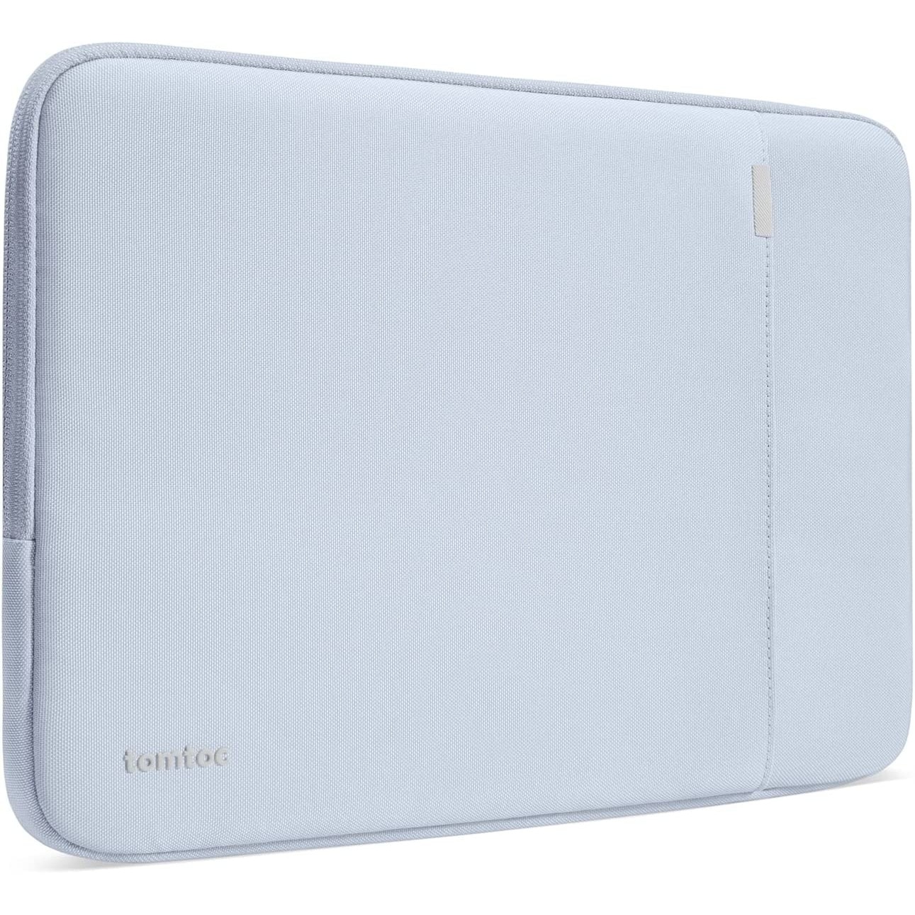 Husa laptop TomToc pentru MacBook Pro, Materiale reciclate, 14 inch, Albastru deschis