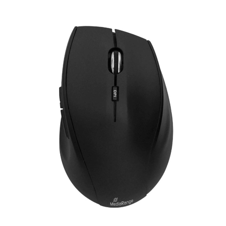Mouse optic MediaRange, Negru