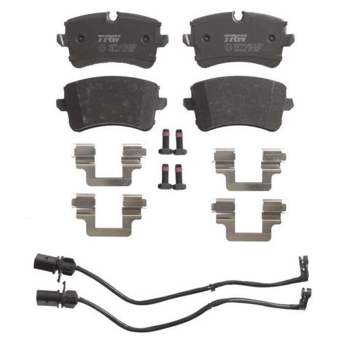 4db hátsó fékbetét készlet Audi A8 D4 2.0-6.3 2009.11-2018.01.