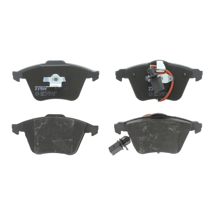 4 db első fékbetét készlet Audi A4B6, A4B7, A6 Allroad C6, A6C6, A8D3, Seat Exeo 1.8-6.0 2002.07-2013.05.