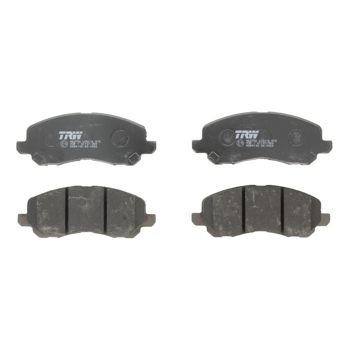 4 db első fékbetét készlet Jeep Compass, Mitsubishi Outlander II, III 1.6-3.8 2005.04. után