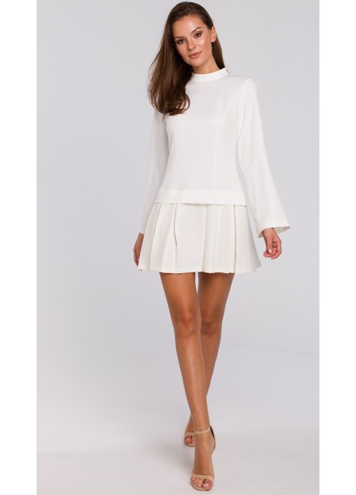 Rochie Makover, Poliester/Elastana`s, Alb