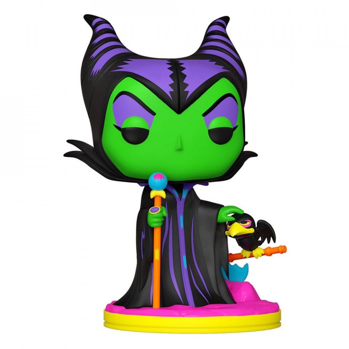 Funko POP! Disney Villains, колекция Maleficent Blacklight, 9 см