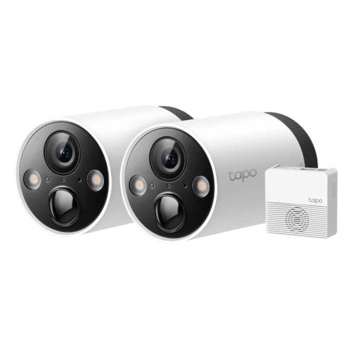 TP-link Tapo okos vezeték nélküli kamera rendszer, 2K QHD, 2-Kamerás rendszer