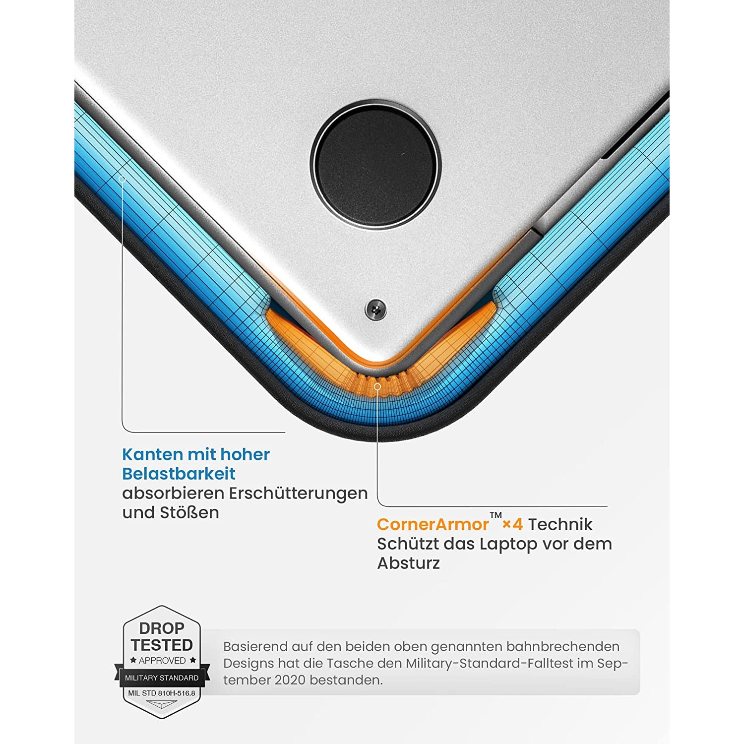 Husa laptop TomToc pentru MacBook Pro / Air, Materiale reciclate, 13 inch, Roz