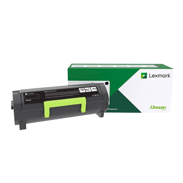 Toner pentru imprimanta Lexmark, 55000 Pagini, Negru