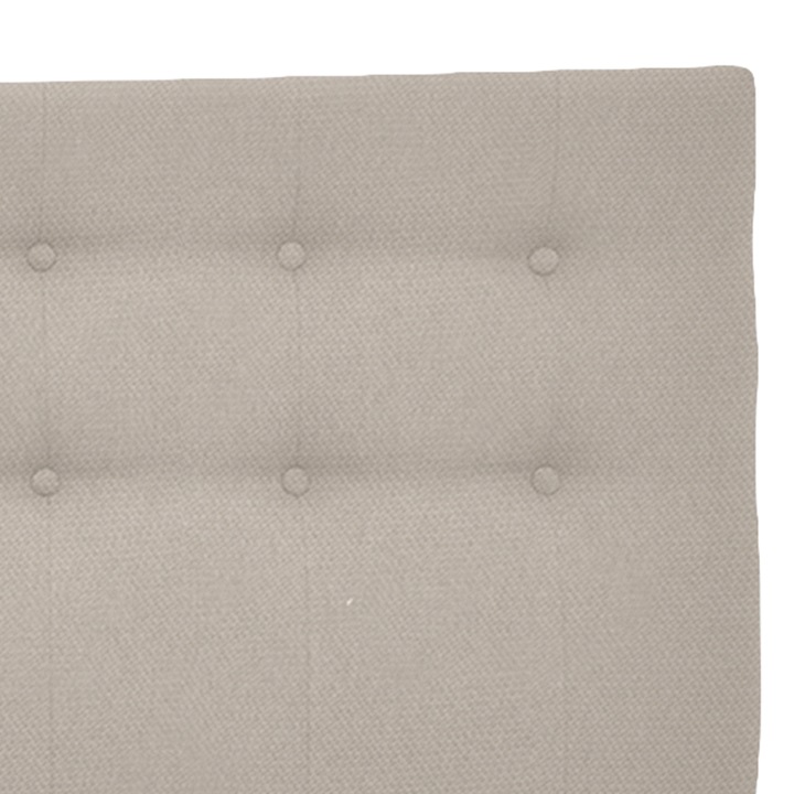 Tablie pat, 180x102, Abra Slim, Dolce Dormire, textil, beige