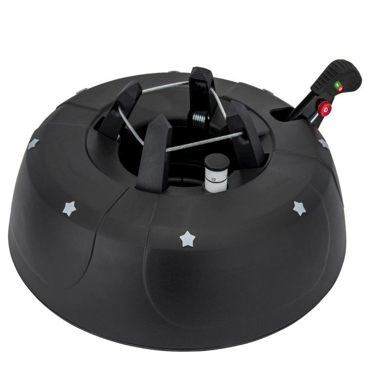 Suport de brad Start 3 cu rezervor de apa pentru un brad cu inaltimea de pana la 3 m, anthracite