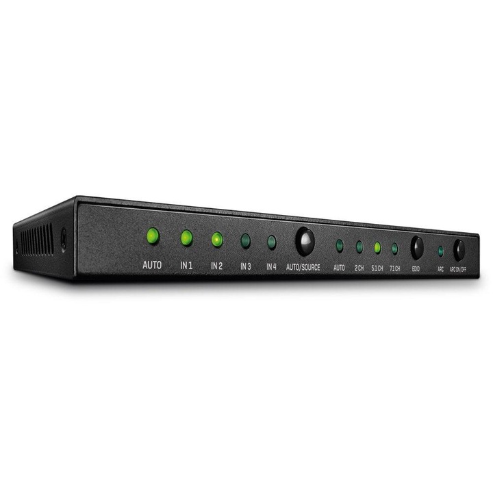 Lindy Audio Switch LY-38249, 4x HDMI