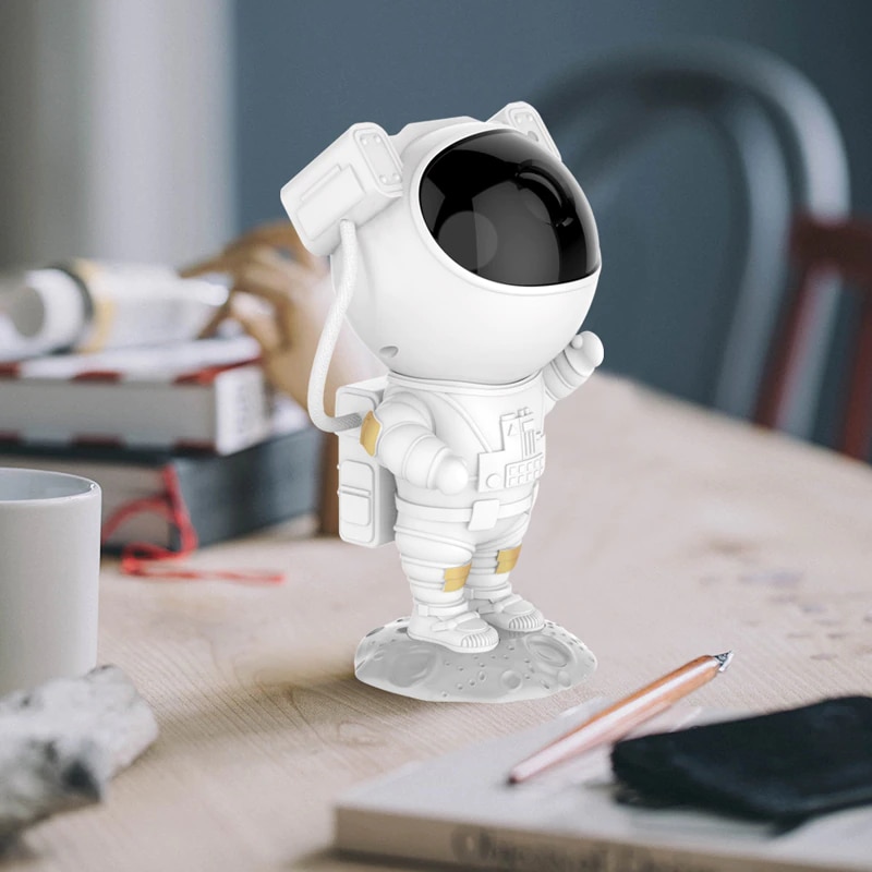 Светлинен проектор AlexVerity, Тип астронавт, 360° настройка, LED нощна ...