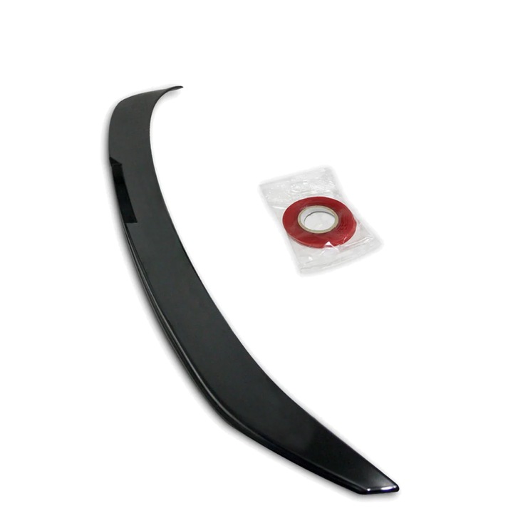 Audi A3 8V SEDAN Spoiler Lip Codita Trunk, fényes fekete