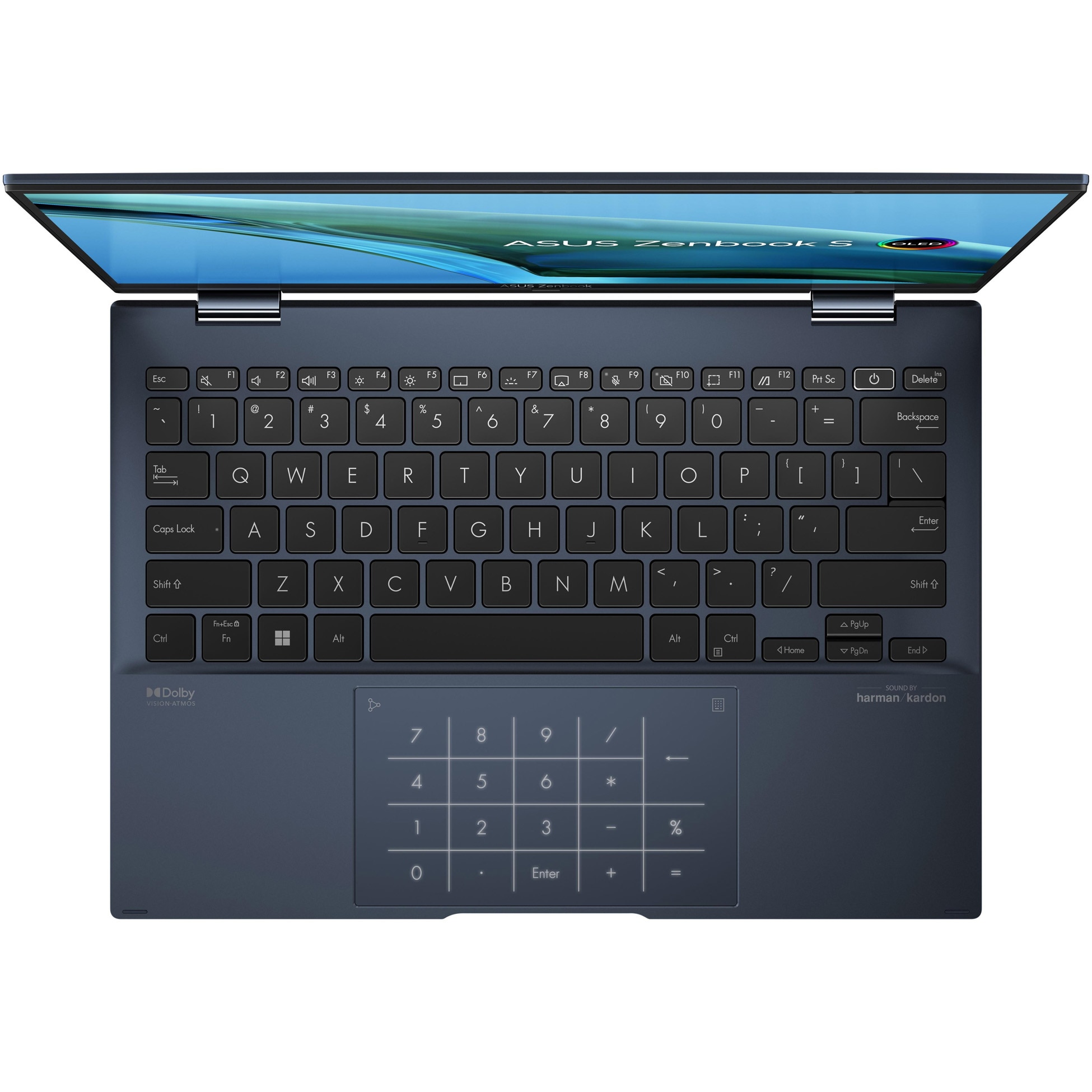 Laptop 2 in 1 ASUS Zenbook S 13 Flip OLED UP5302ZA cu procesor