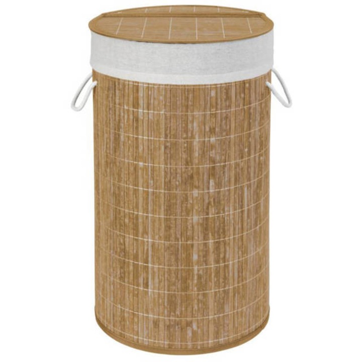 Cos rufe bambus, 55L, maro, Wenko