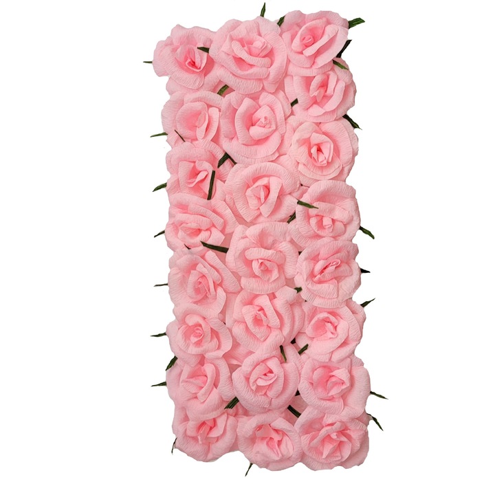 Tablou Handmade Minis Boutique, roz, 50x25 cm