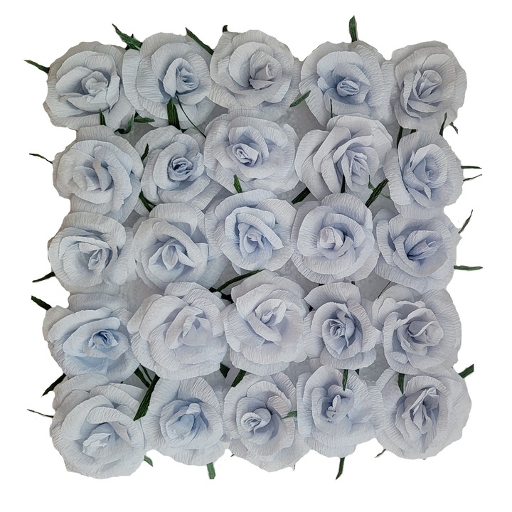 Tablou Handmade Minis Boutique, bleu, 35x35 cm