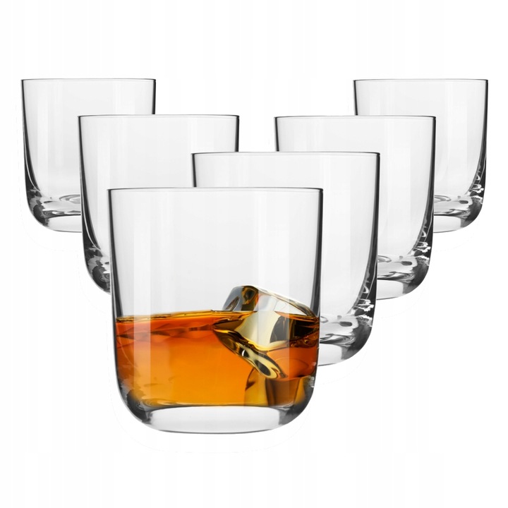 Комплект от 6 чаши за уиски, Krosno, Glass, 300ml, Transparent