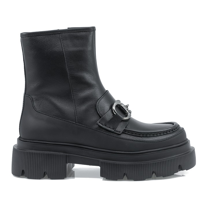 Női csizma, Caspian, Cas-Ascoli, alkalmi, Fekete