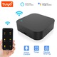 PST универсално смарт дистанционно управление, WiFi + IR + RF, приложение Tuya Smart /Smart Life, съвместимо с Alexa и Google Assistant, черно