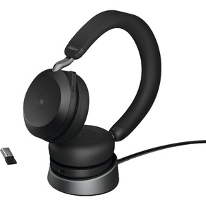 Casti jabra evolve 65e ms & link 370, fara fir, microfon