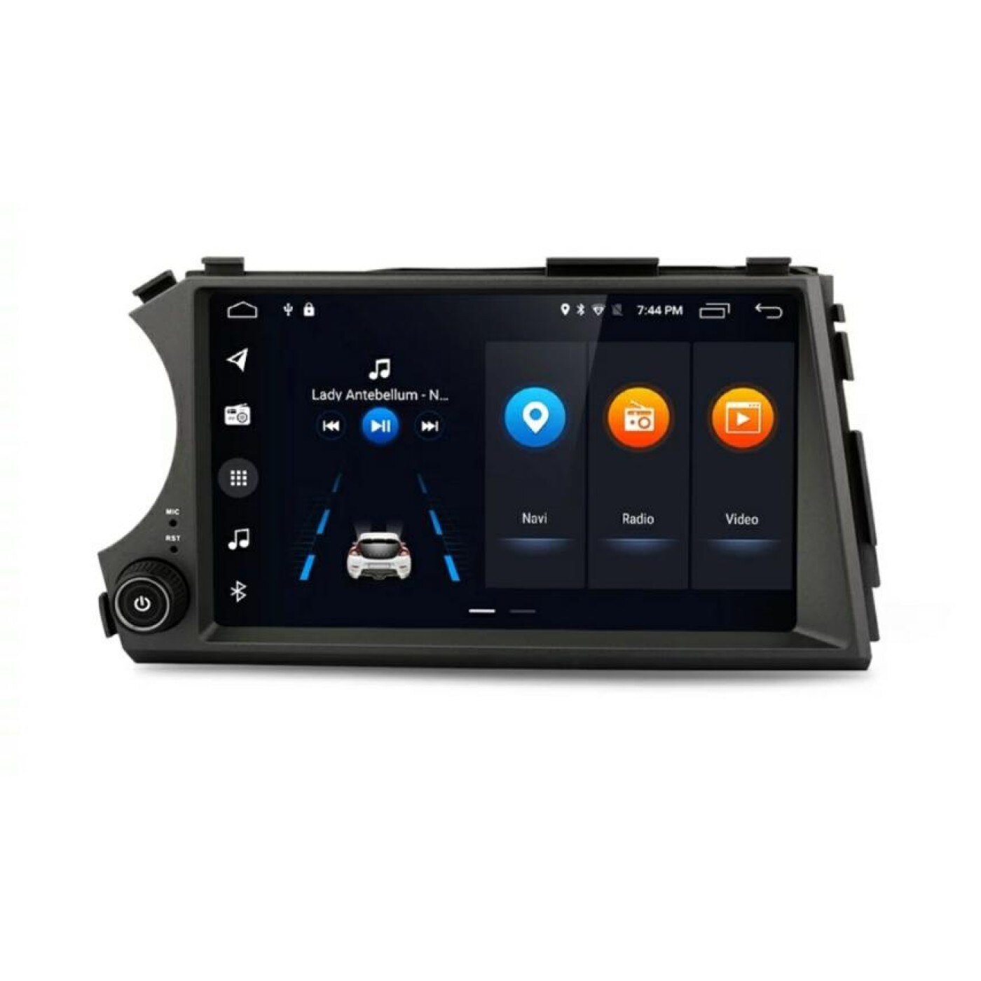 Multimedia cu navigare, pentru SSangyong Actyon, 2005-2011, Android, 4 ...