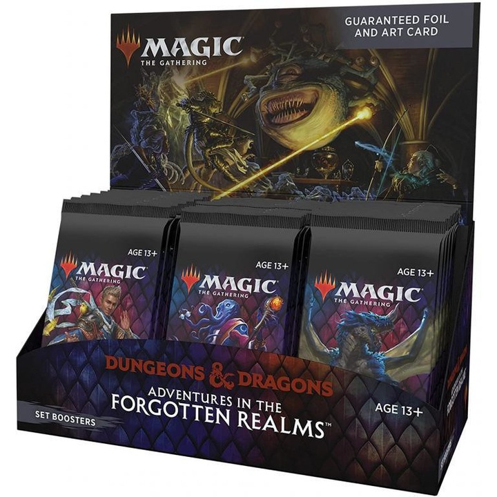Настолна игра Magic The Gathering Adventures in the Forgotted Realms Set Booster Box, английски език, разширение