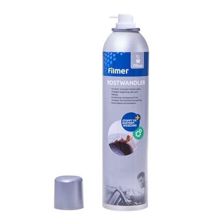 Spray cu Solutie Tratament Convertor Rugina 300ml, Transforma Rugina in Grund Negru ce Respinge Umezeala