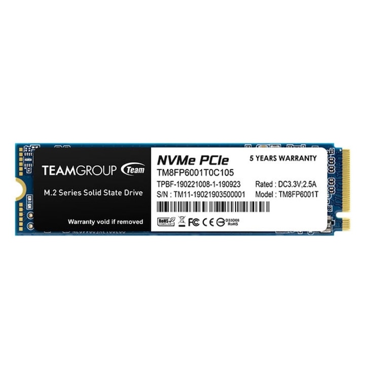 Solid State Drive (SSD) Team Group MP33 Bulk, 1TB, PCIe